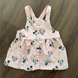 NWOT H&M Minnie Mouse 4-6M Jumper Dress